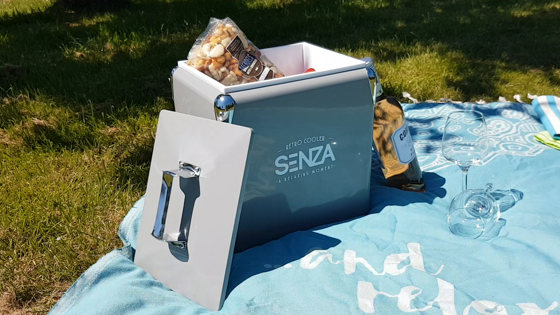 Fraaie Retro Koelbox Sensa